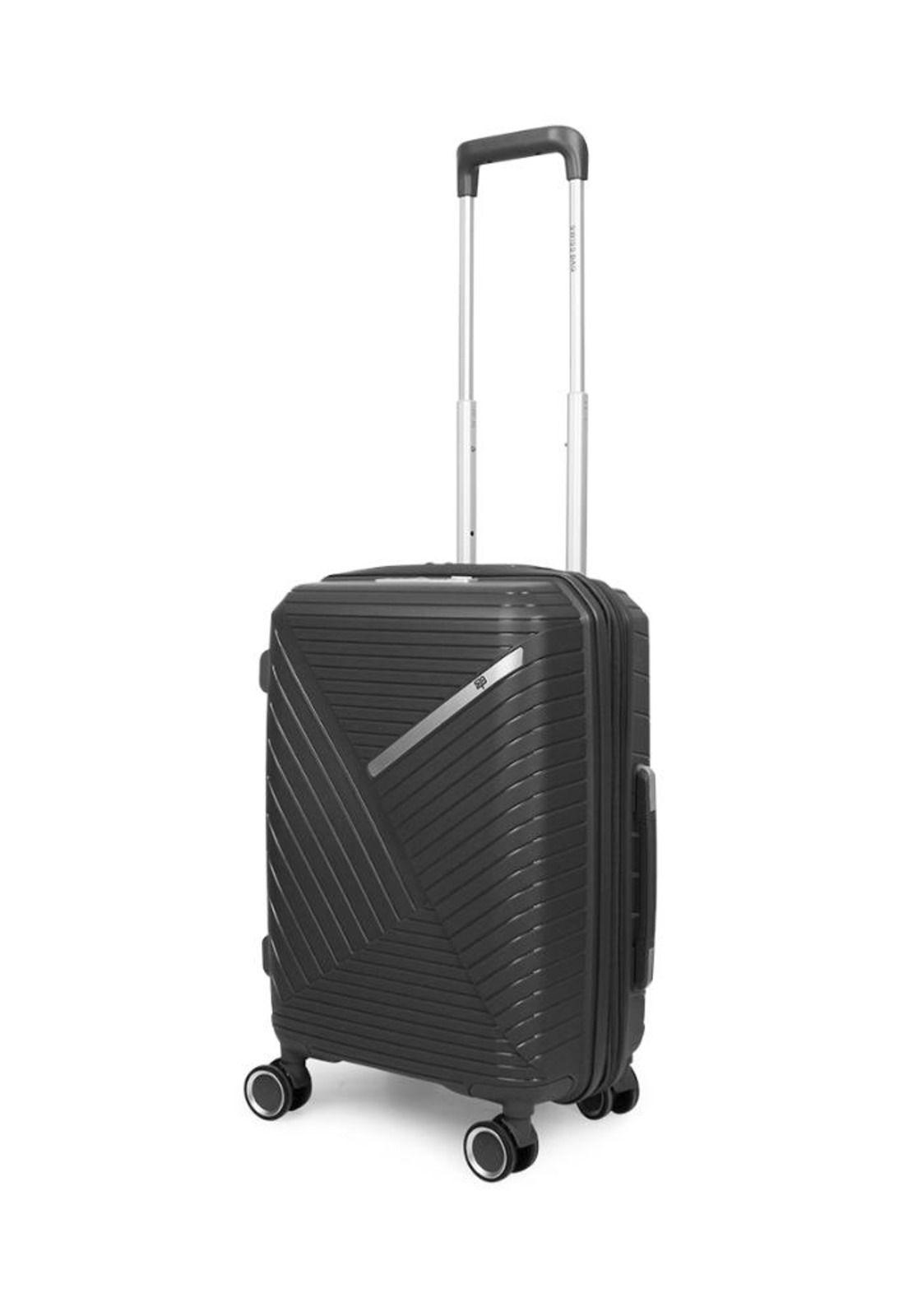 Maleta cabina con puerto USB Storm gris Swiss bag-6