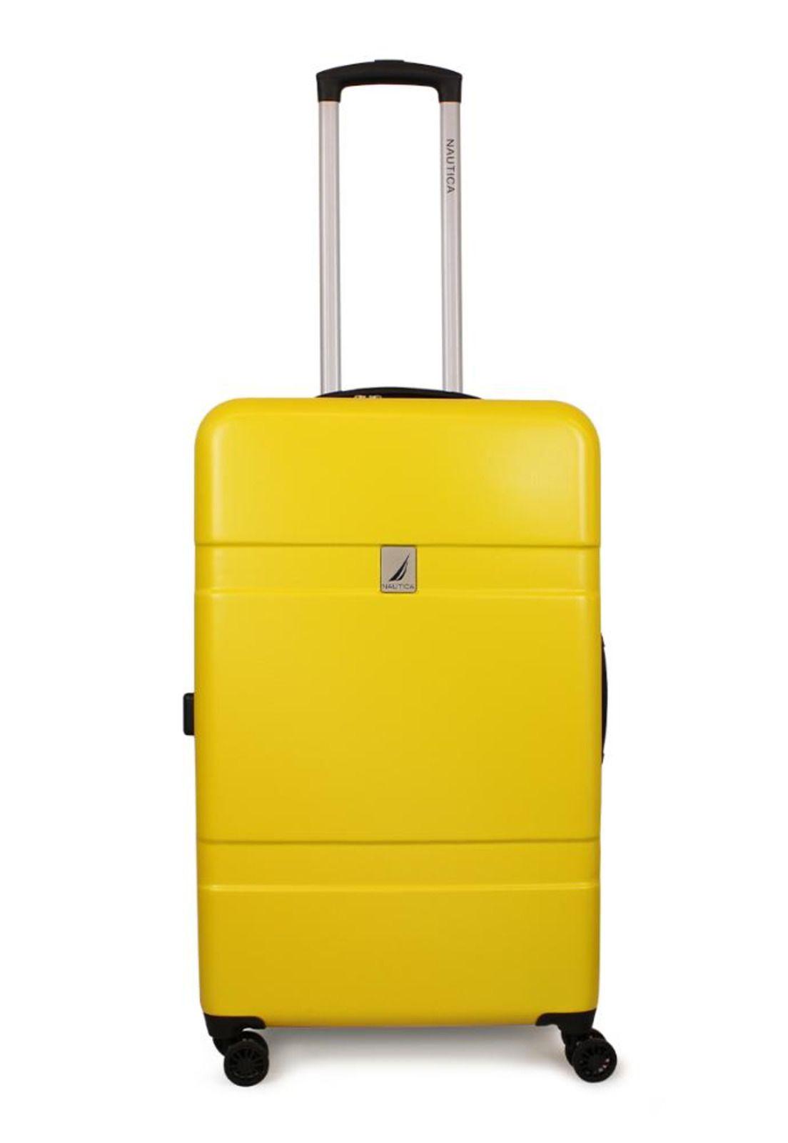 Maleta Bora Mediana 20kg amarilla-gris Nautica-4
