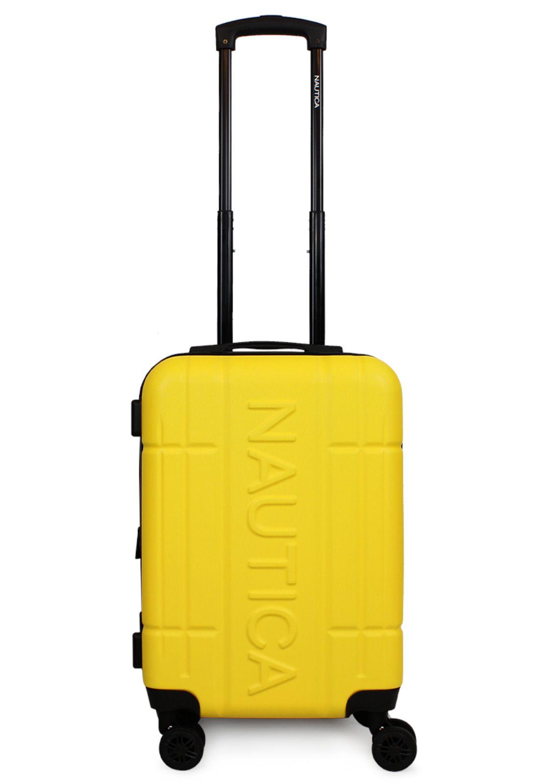 Pack 2 maletas S+M Amsterdam de 10 y 20kg amarilla Nautica-5