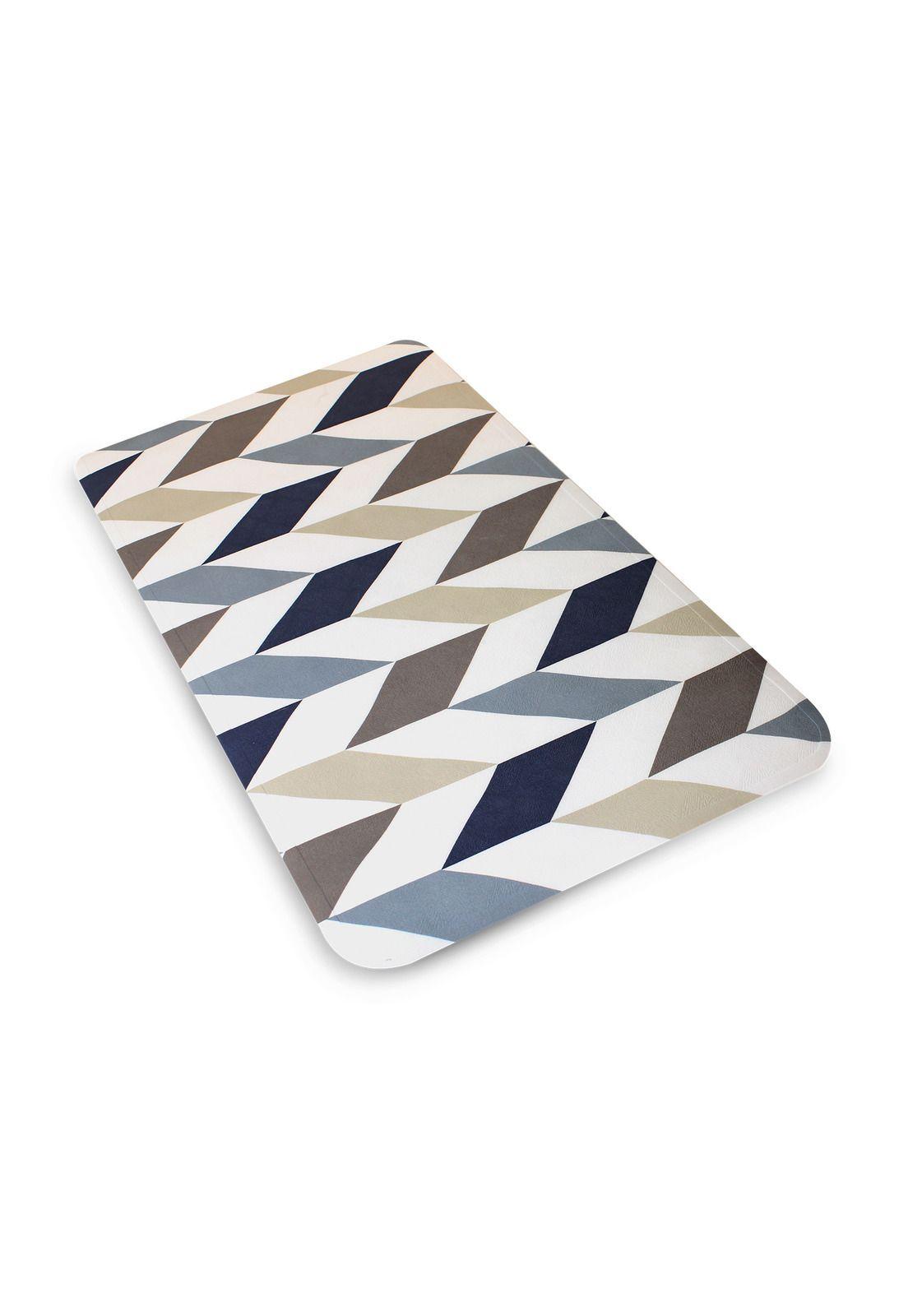 Alfombra de baño Nautica PVC antideslizante 39x69cm multicolor-3