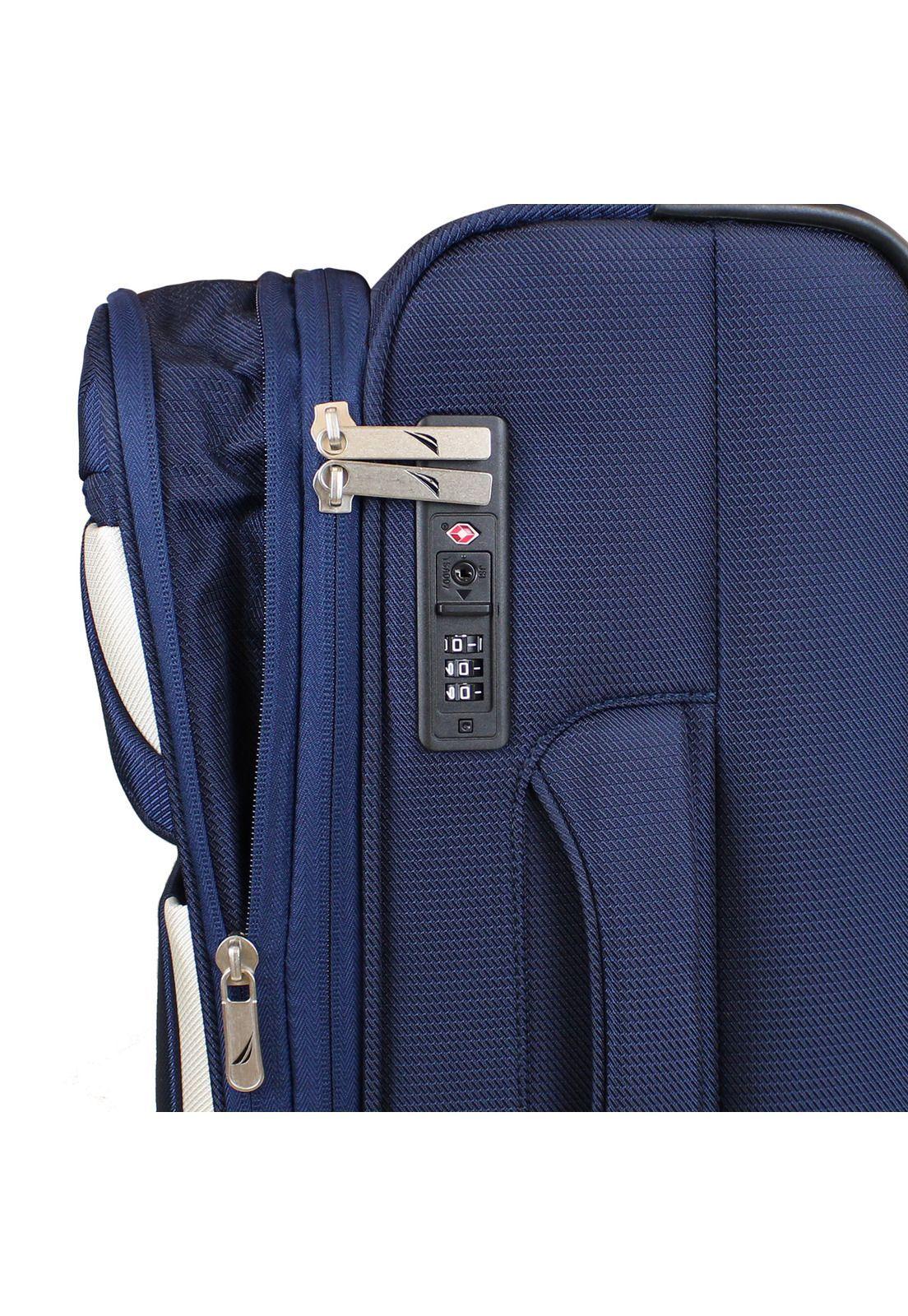 Maleta blanda de tela S de cabina Nautica Marbella 10kg azul-2