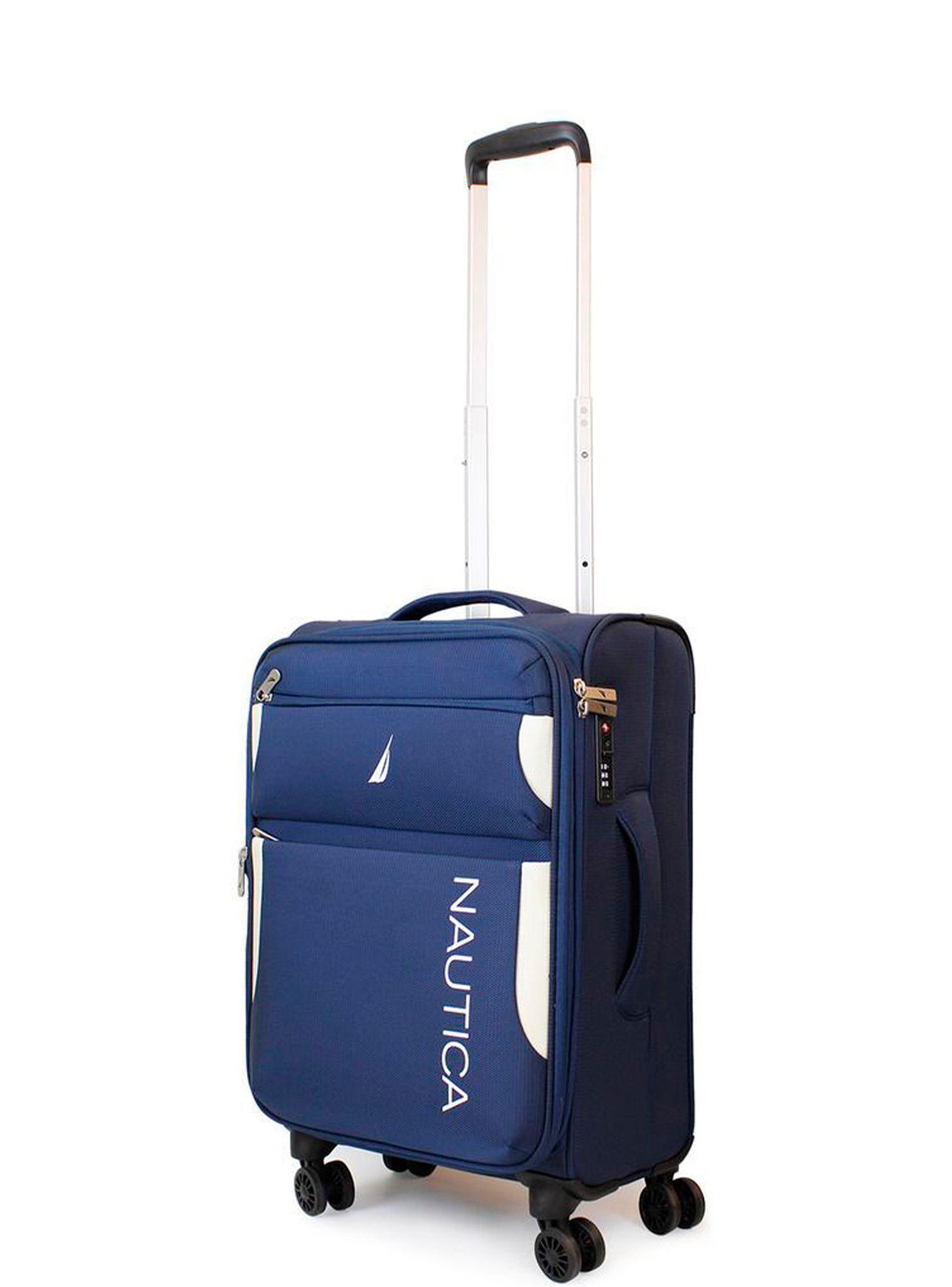 Maleta blanda de tela S de cabina Nautica Marbella 10kg azul-5