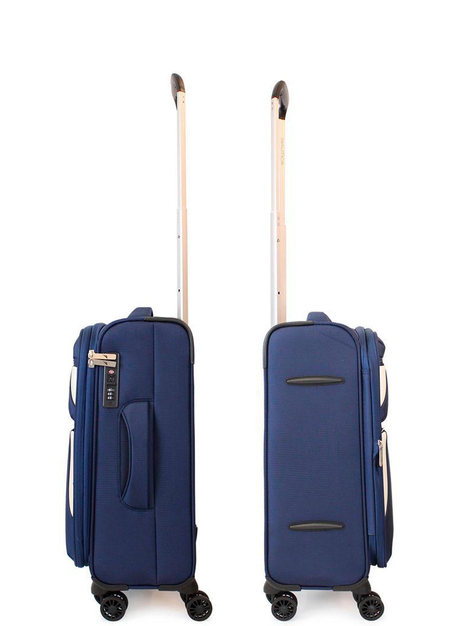 Maleta blanda de tela S de cabina Nautica Marbella 10kg azul-6