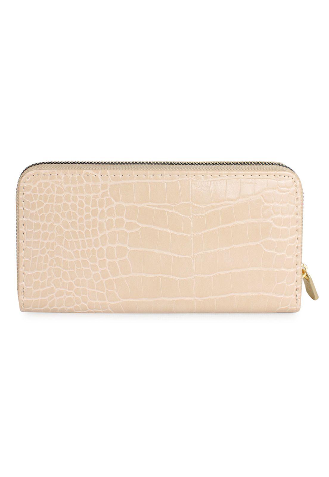 Billetera mujer Sofia beige Carven Paris-2