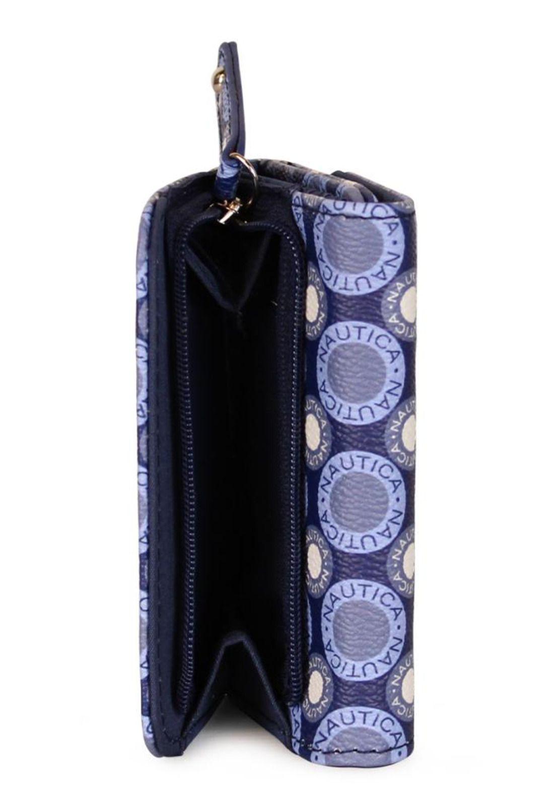 Billetera de mujer America azul Nautica-2