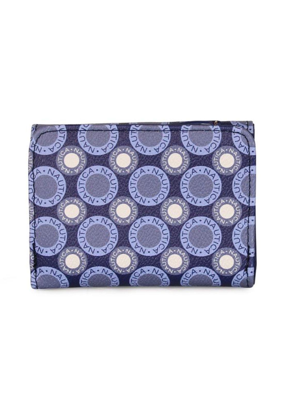 Billetera de mujer America azul Nautica-4