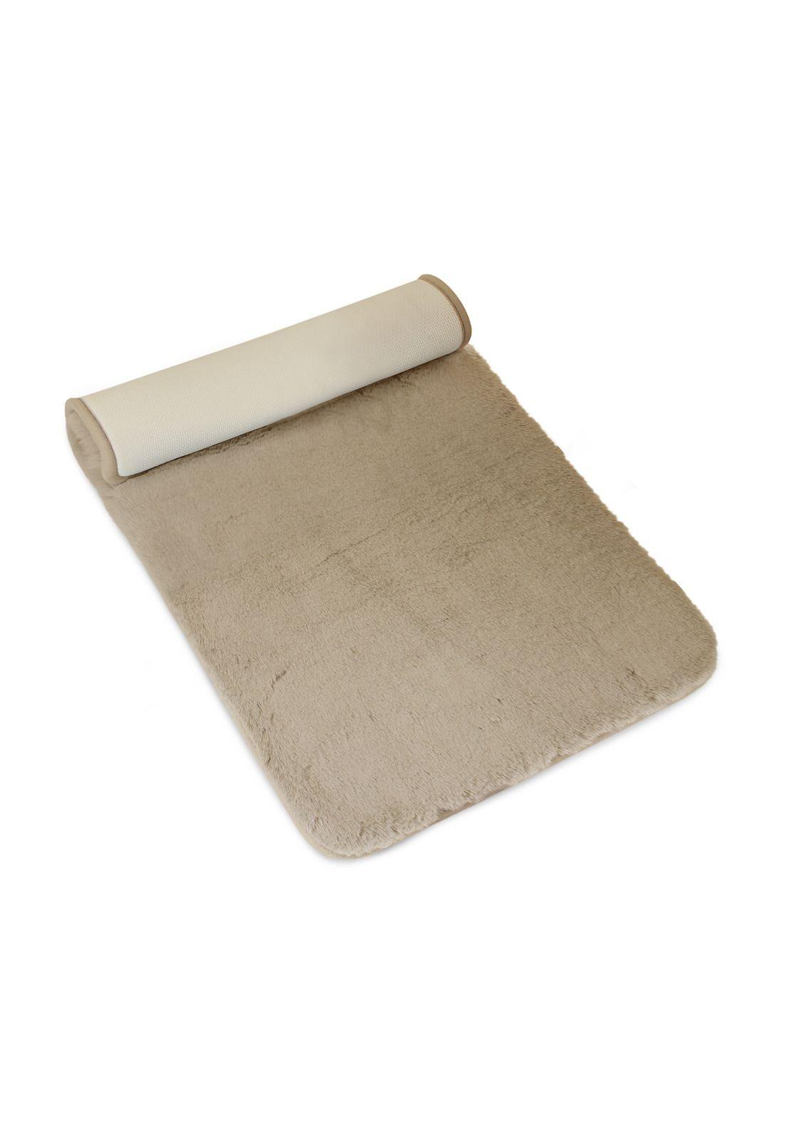Alfombra de baño Nautica Home ultra suave 50x80cm beige-2