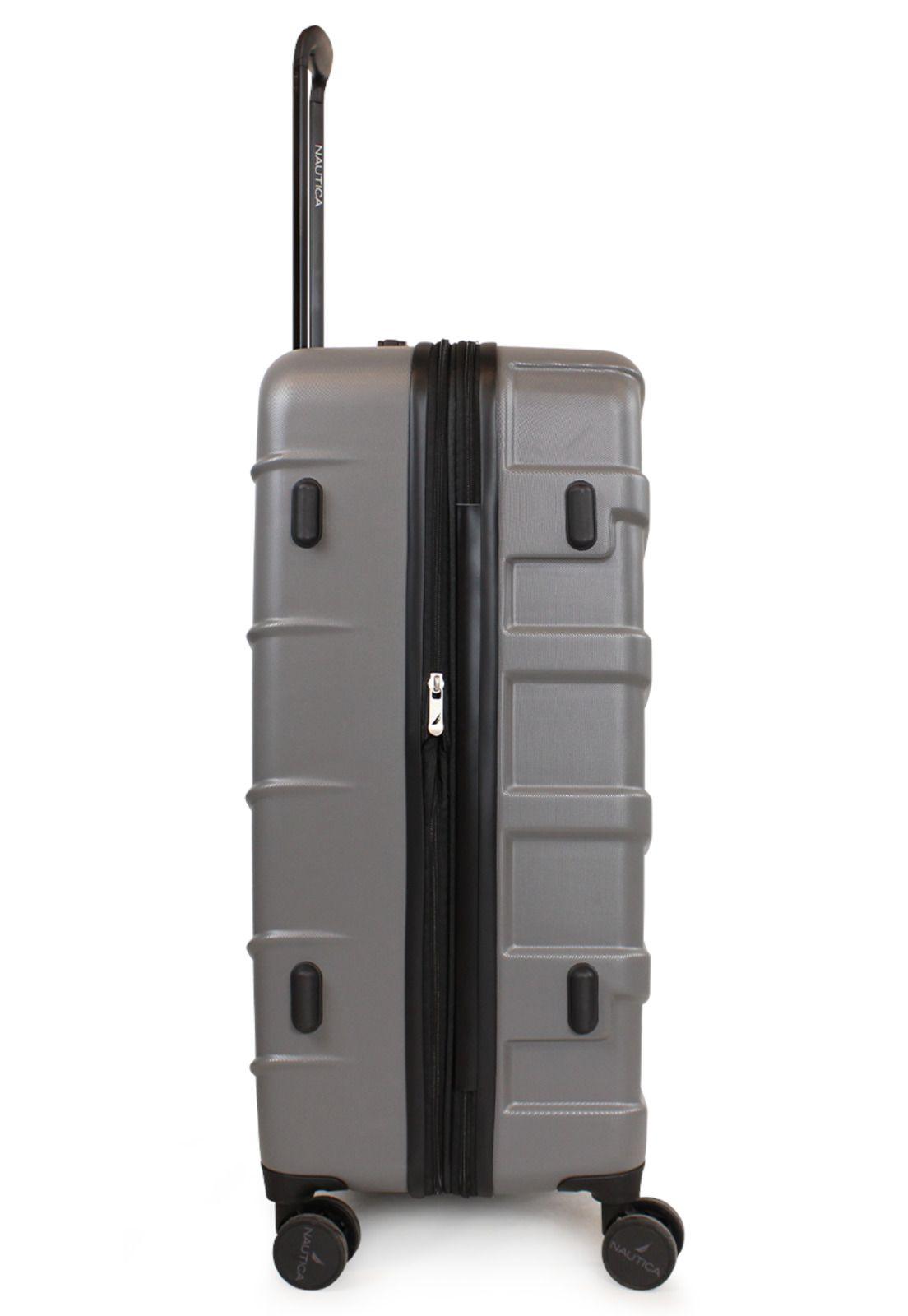 Maleta grande Mónaco gris L 23kg NauticaL-6