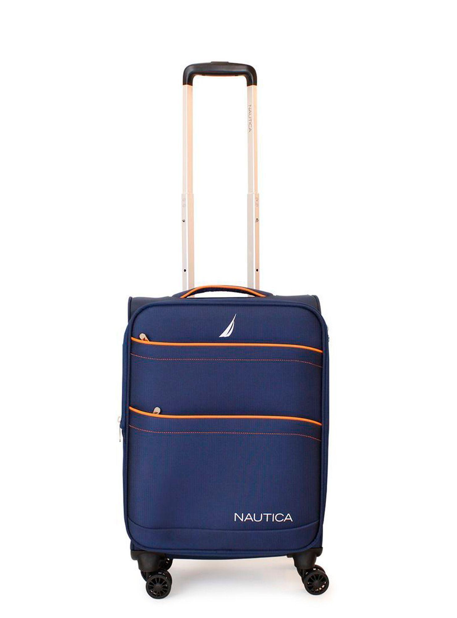 Maleta blanda de tela S de cabina Nautica Lisboa 10kg azul-0