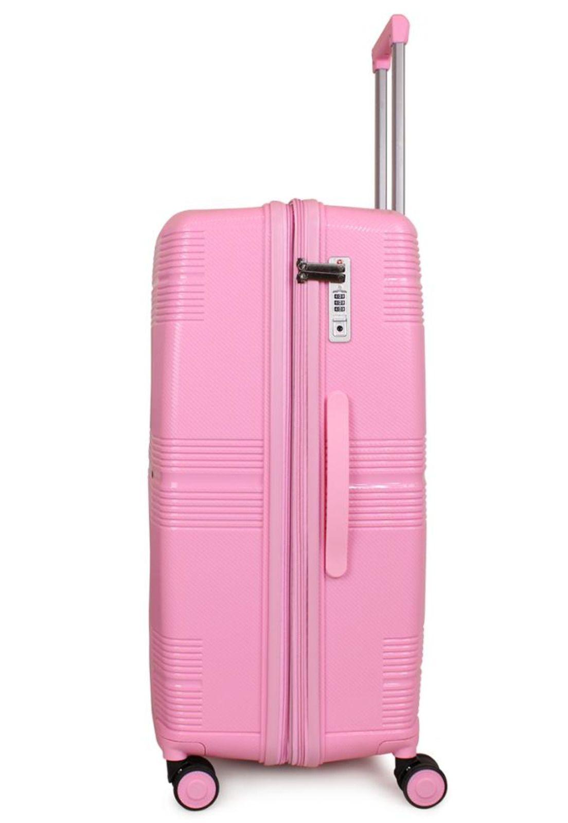 Maleta CHIC rosada L grande 23kg F la Maleta de Chile-5