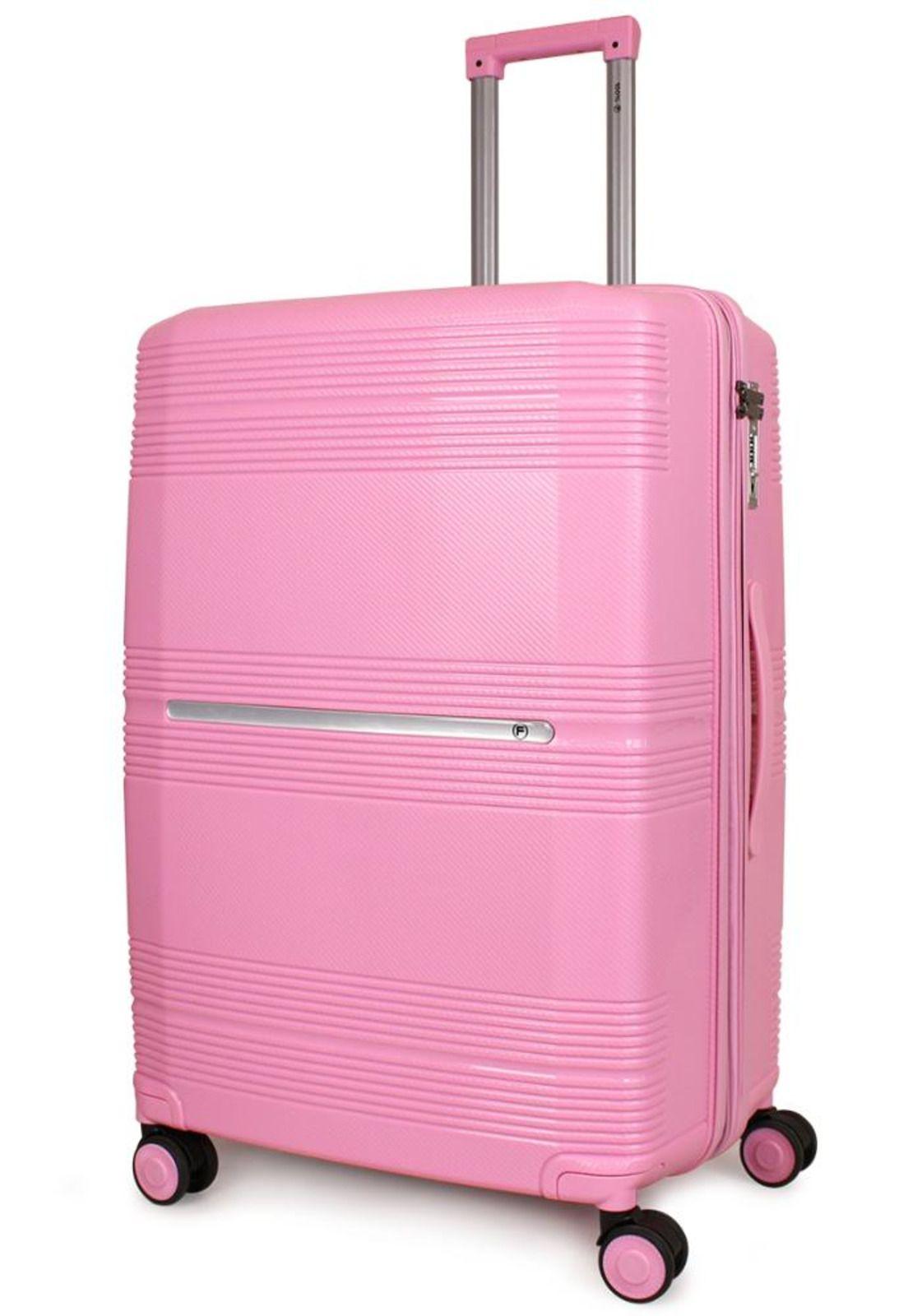Maleta CHIC rosada L grande 23kg F la Maleta de Chile-7