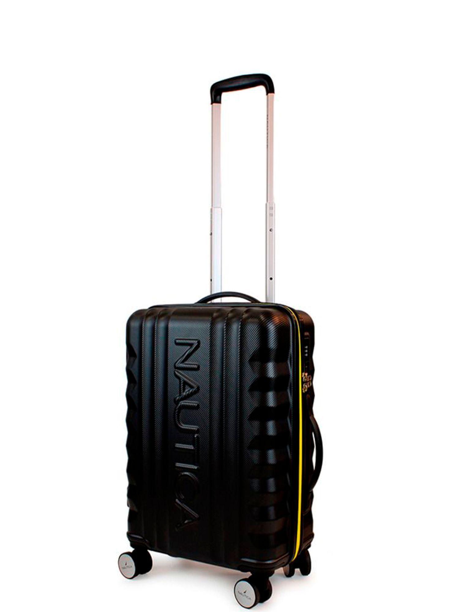 Pack 2 maletas Nautica S+L Polonia 10kg y 23kg negra-3