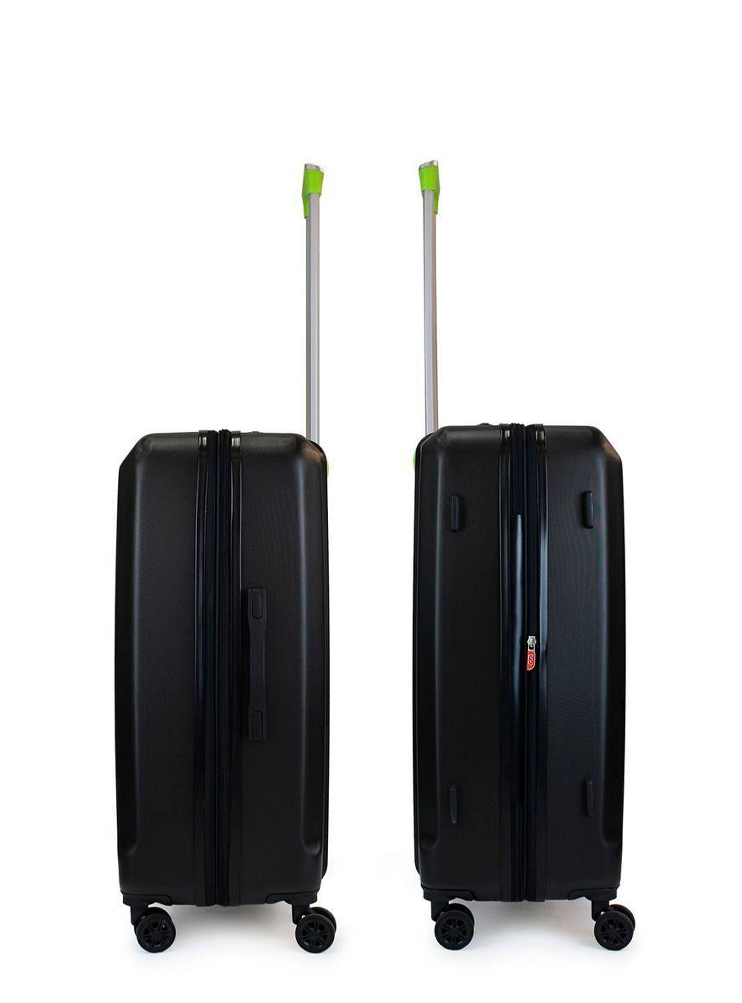 Pack 2 maletas S+M Olympia 10k y 20k negra-verde-5