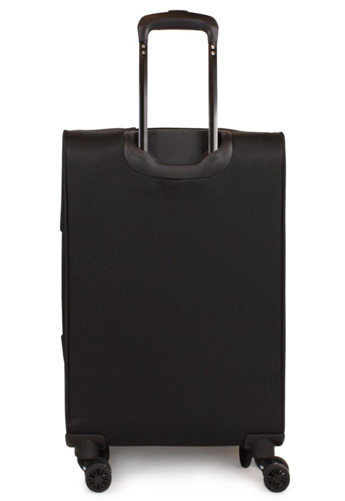 Maleta blanda Donna Karan L grande IMPRESSIONIST 23kg negra DKNY-8