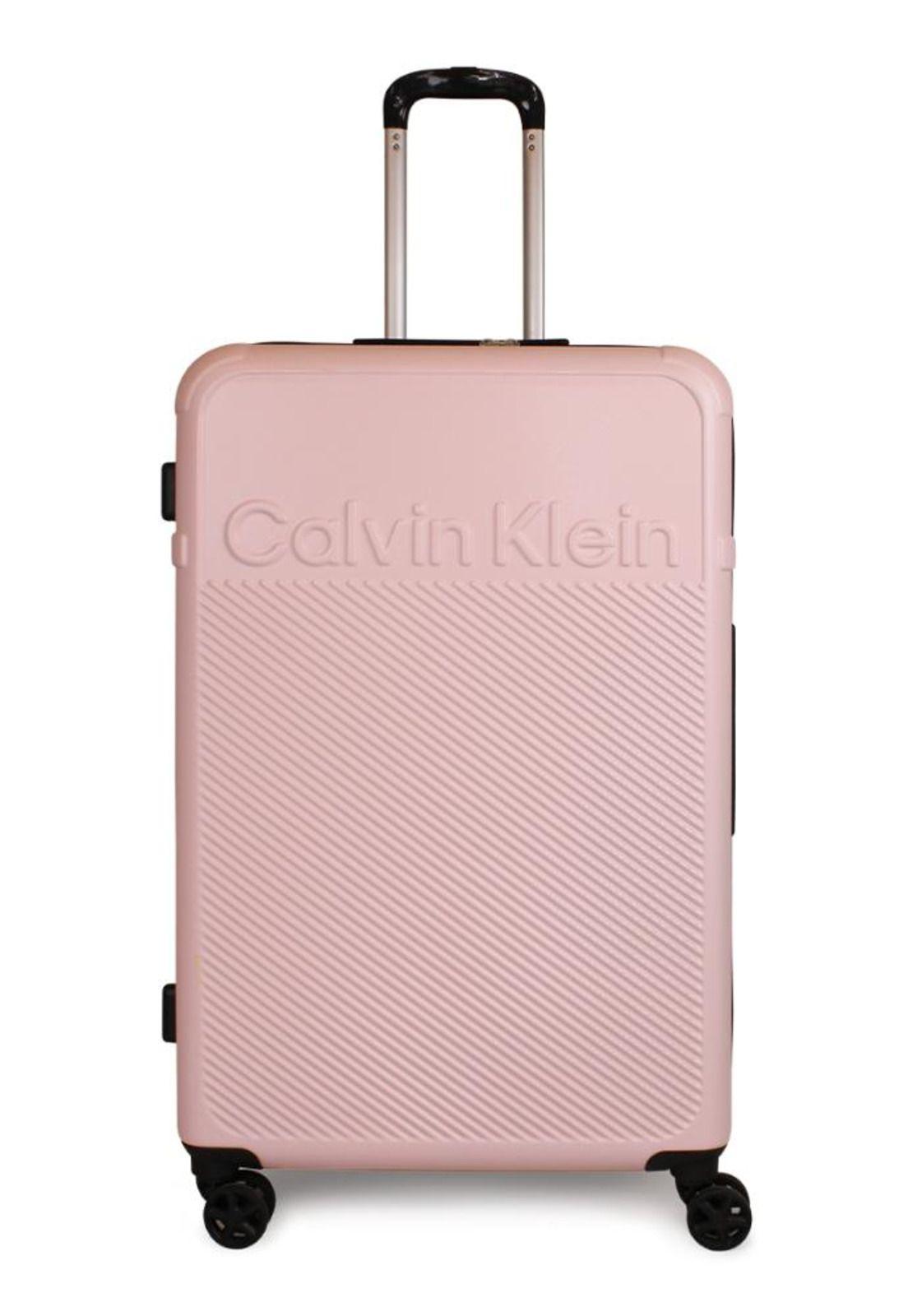 Pack 2 maletas Expression mediana 20kg + grande 23kg rosada Calvin Klein-6