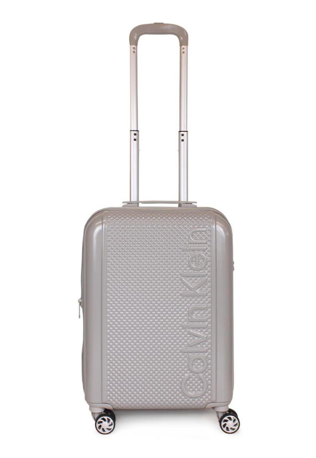Pack 2 maletas Rome S de cabina 10kg + grande 23kg gris Calvin Klein-5