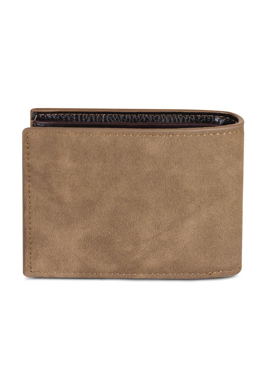Billetera hombre Jack café con monedero Carven Paris-4