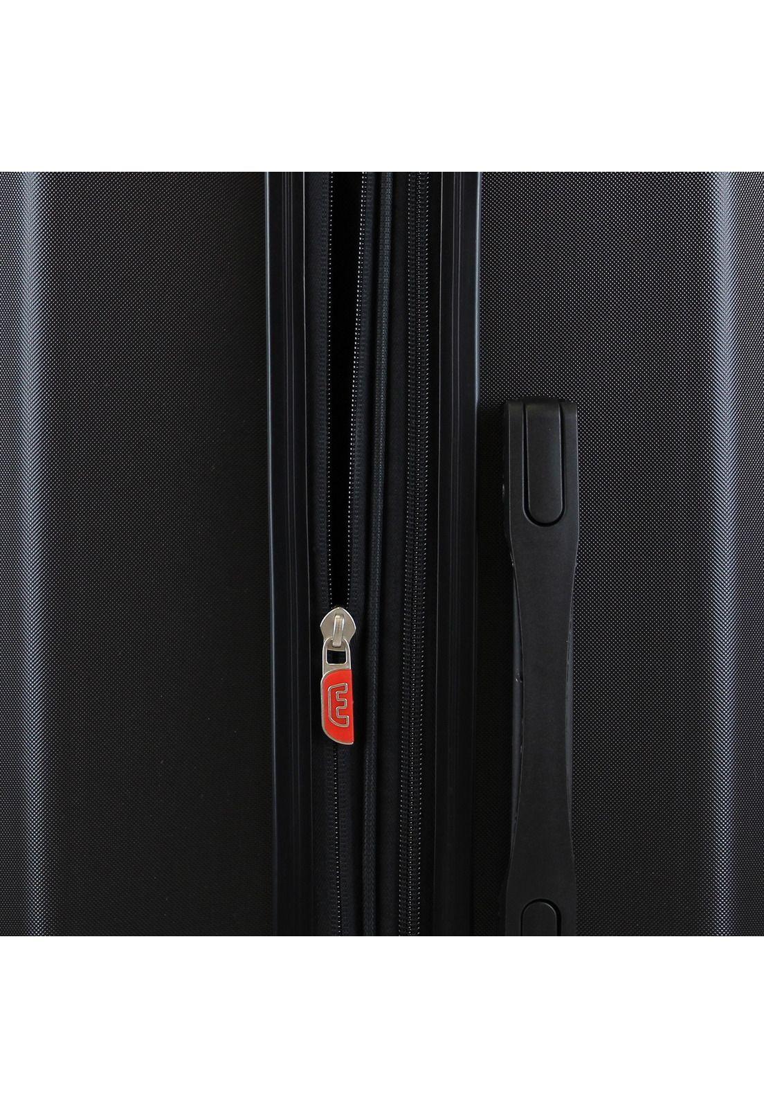 Maleta grande Olympia L 23kg negra-verde-6