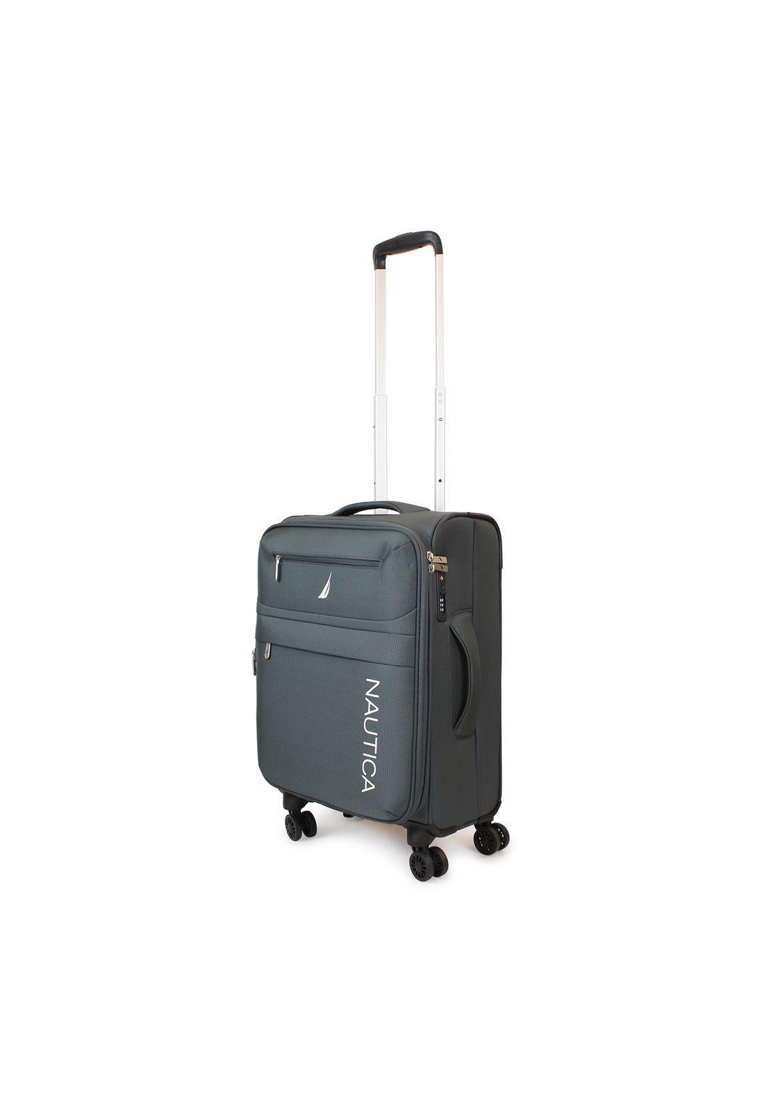 Maleta de tela S de cabina Nautica Munich 10kg gris-5