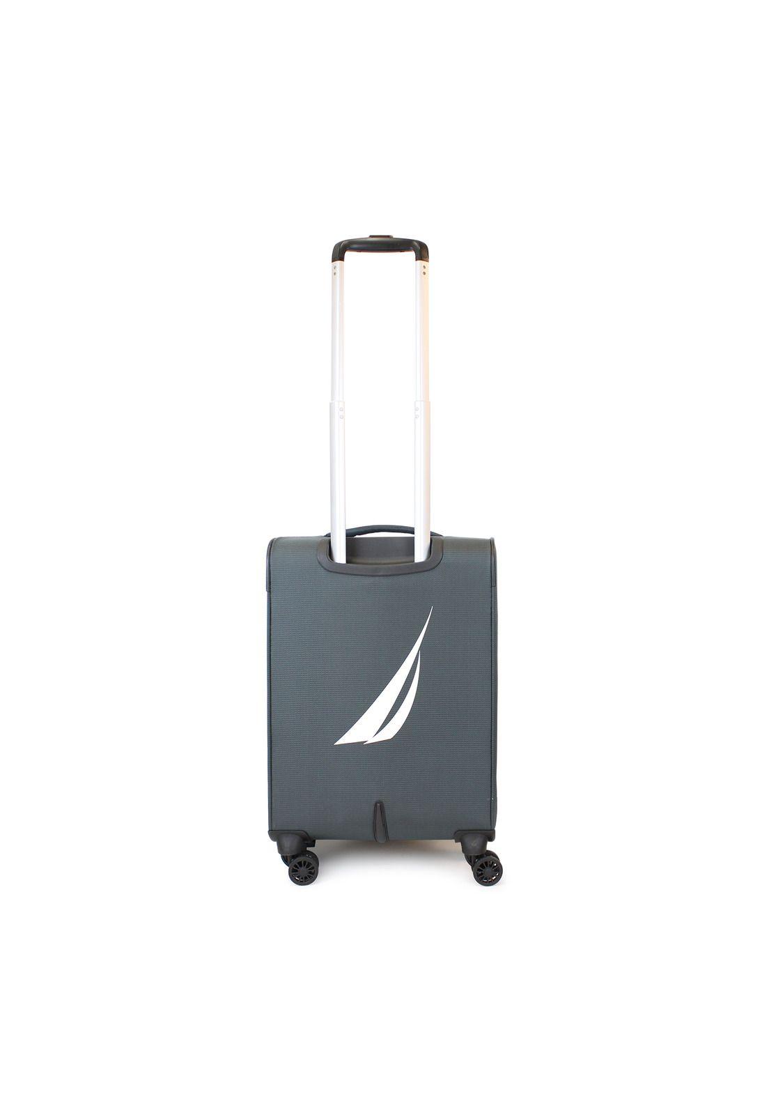 Maleta de tela S de cabina Nautica Munich 10kg gris-7