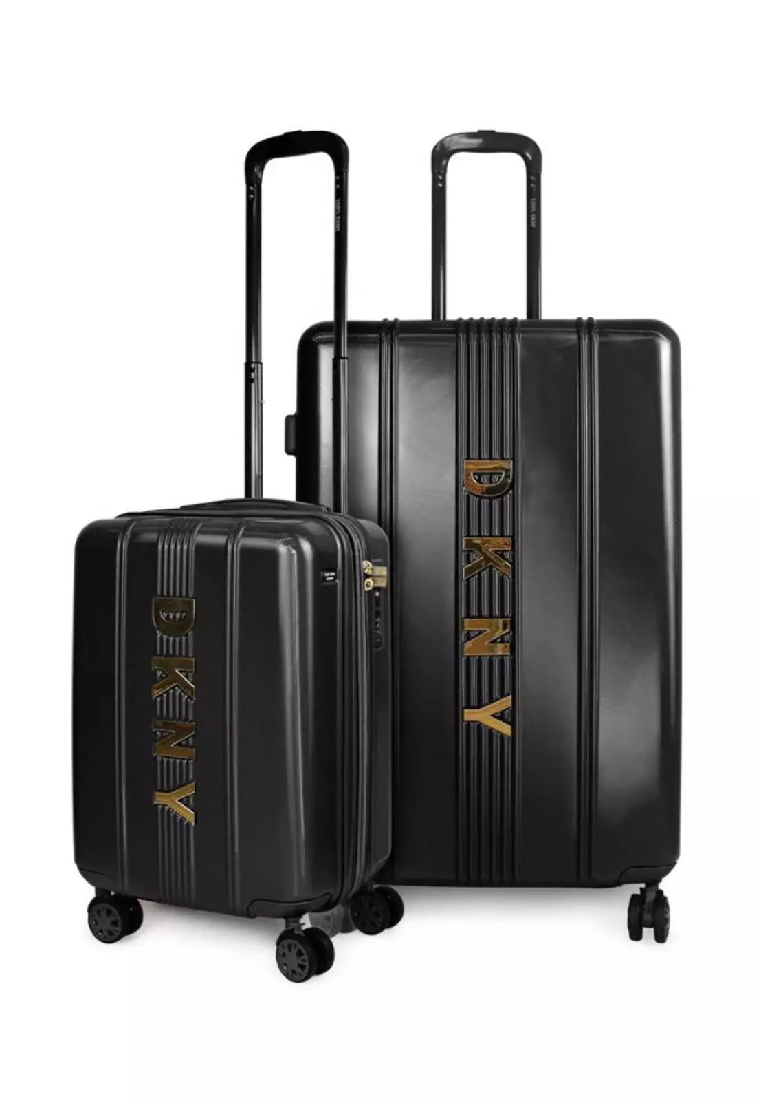 Pack 2 Maletas Donna Karan Elite S 10kg + L 23kg negra DKNY-0