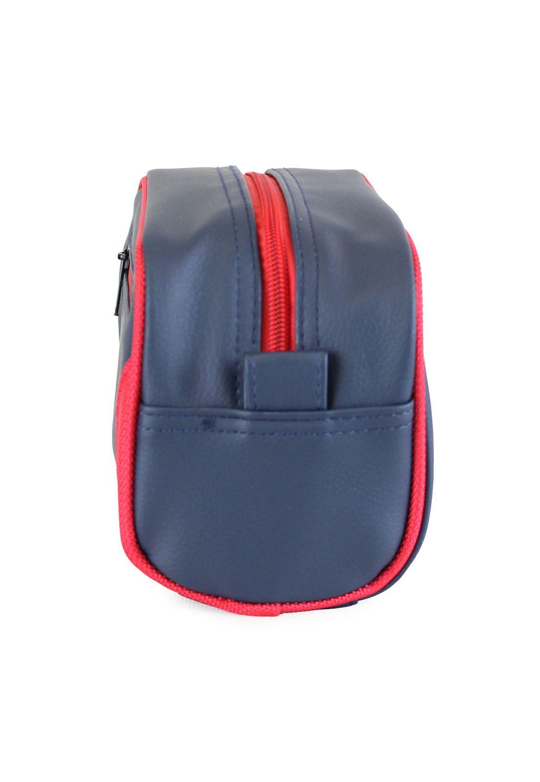 Neceser Izod Buster azul-rojo-2