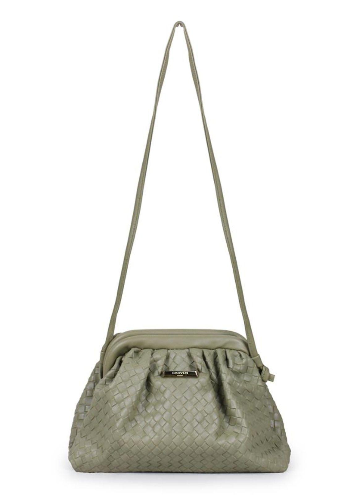 Cartera Freya mini verde Carven-3