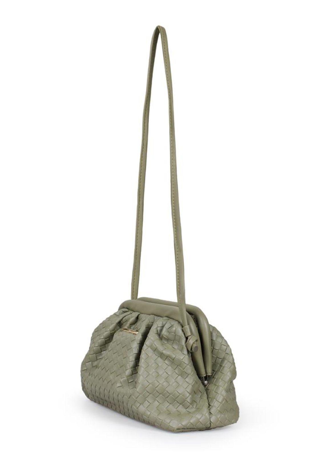 Cartera Freya mini verde Carven-4