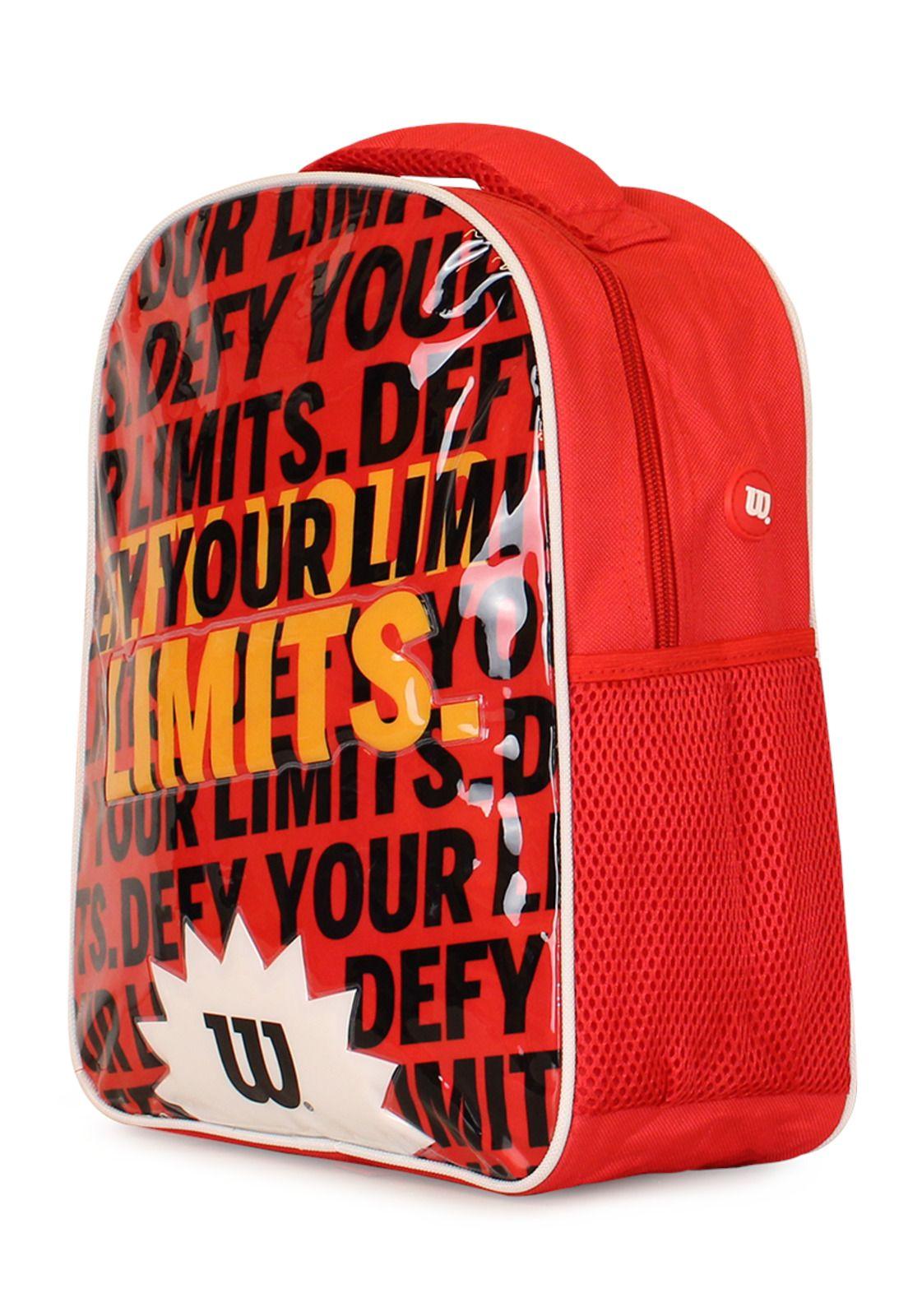 Mochila infantil unisex Luck roja Wilson-1