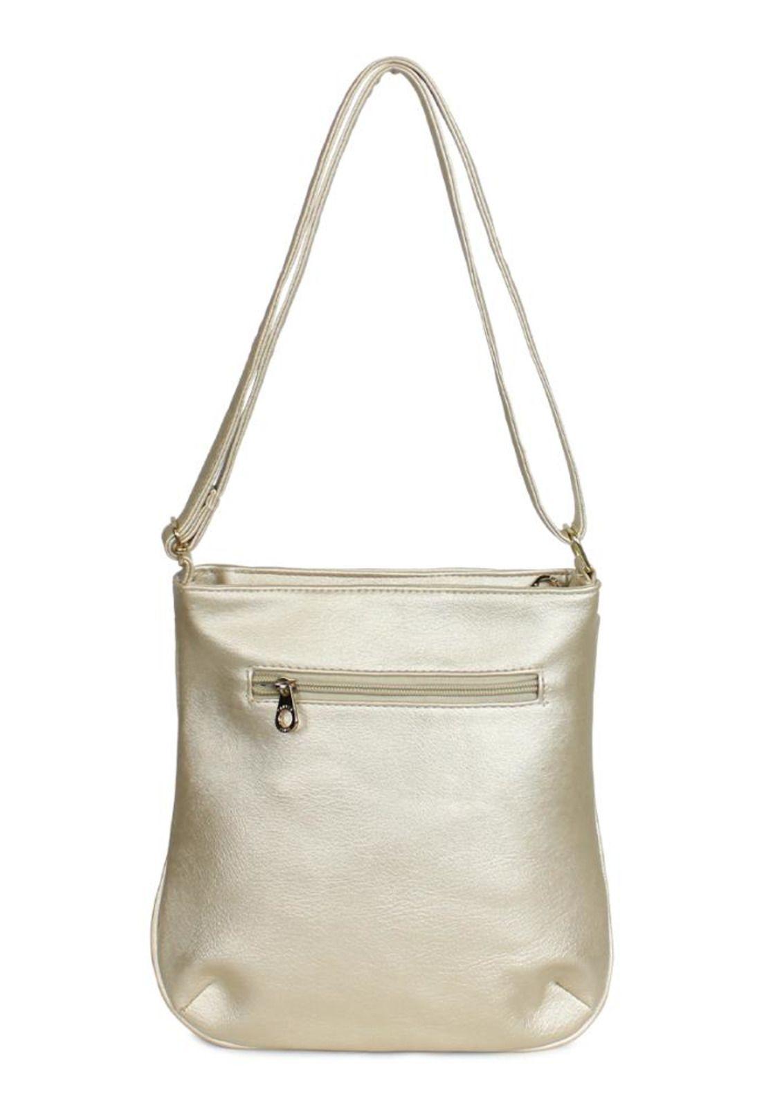 Cartera Flower gold Carven-2