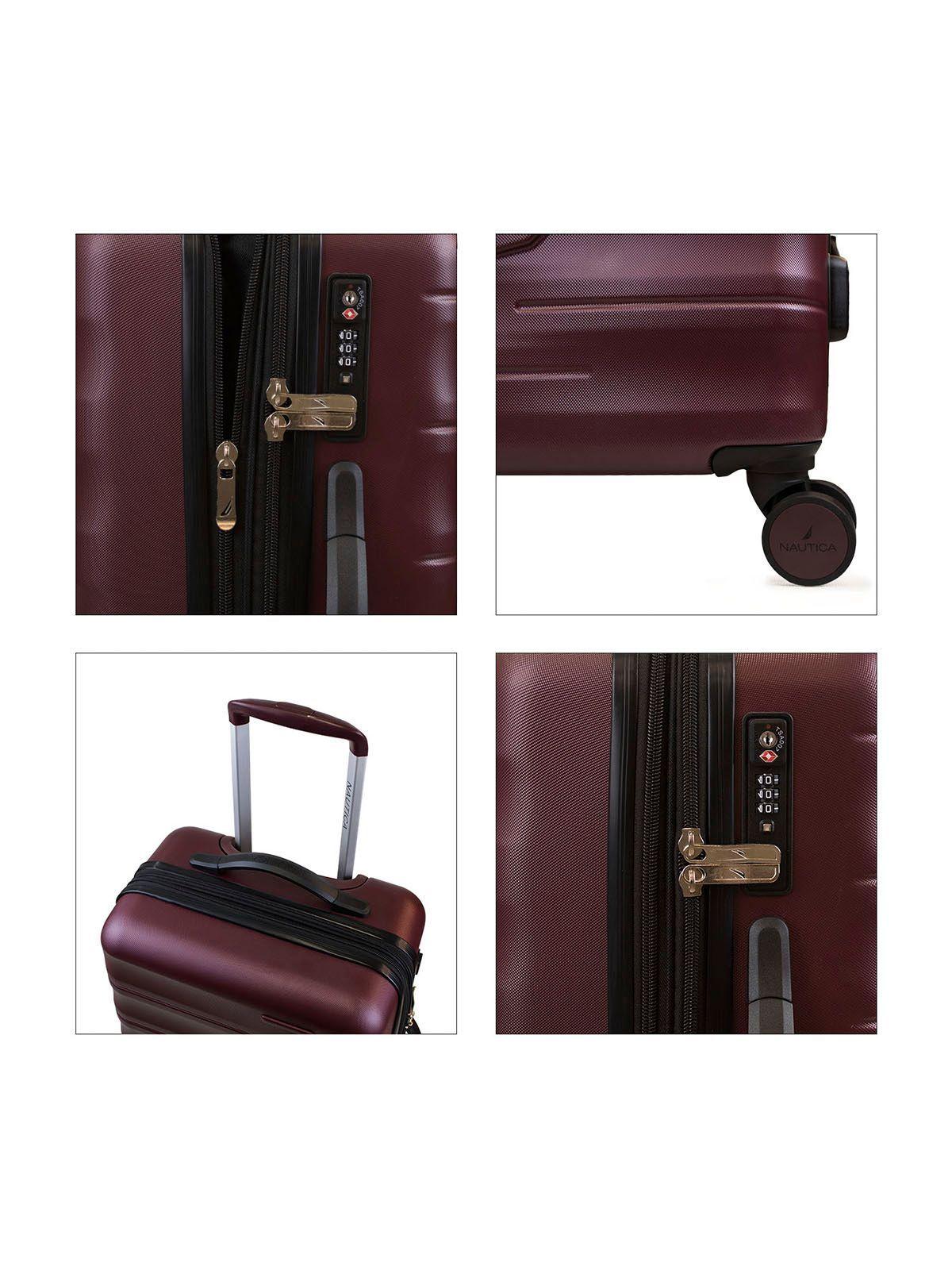 Maleta de cabina Ibiza S 10kg burdeo Nautica-3