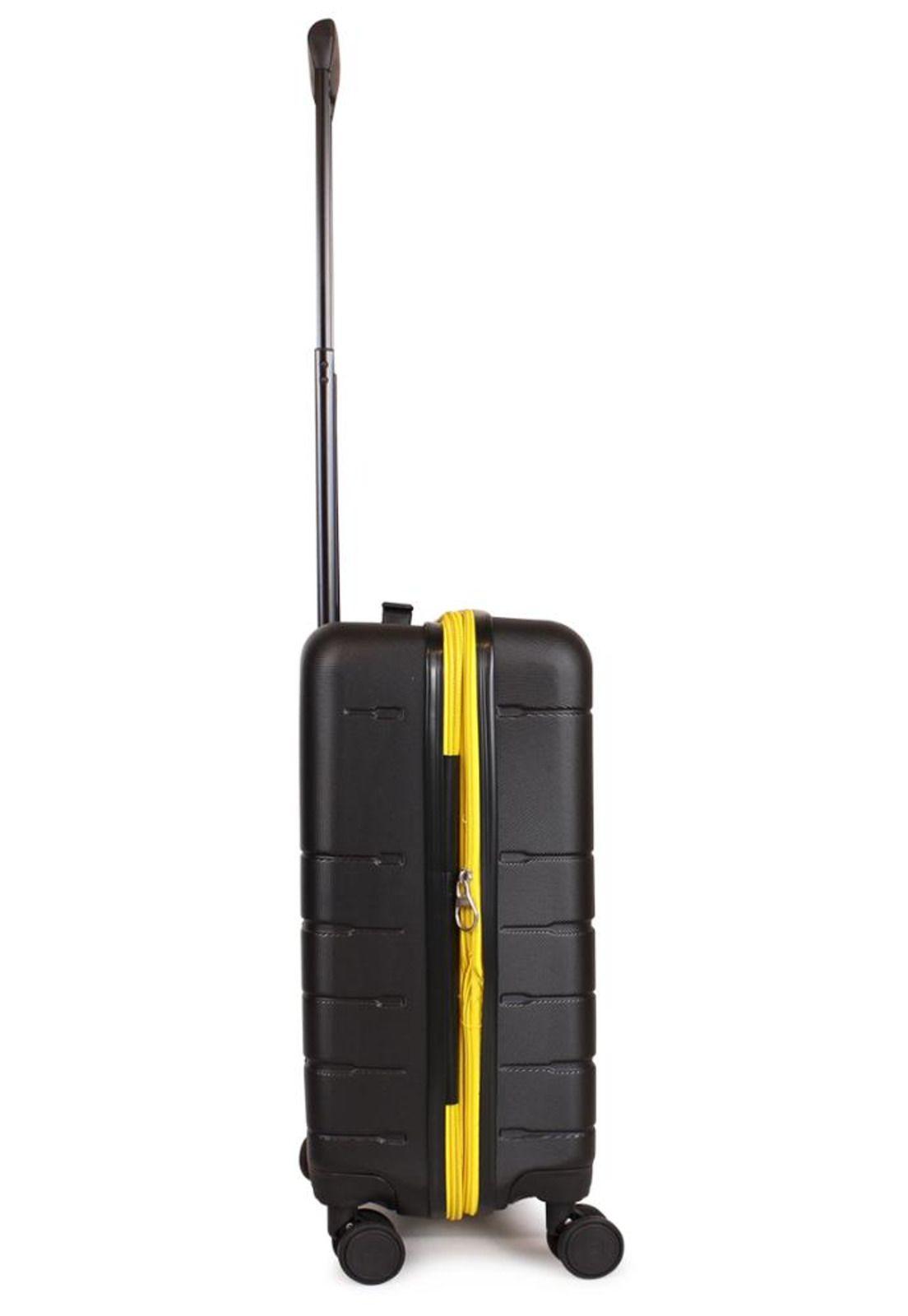 Maleta Madison negra-amarillo S de cabina 10kg Wilson-7