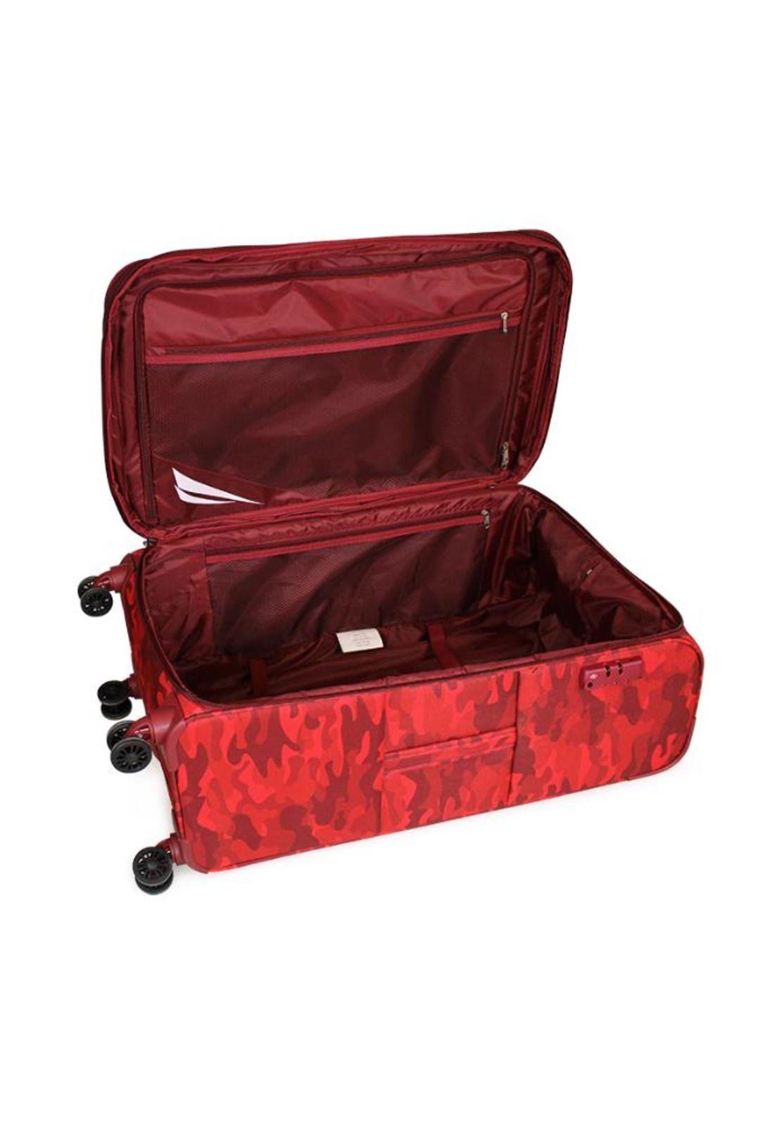 Maleta blanda de tela Barham M roja Nautica-1