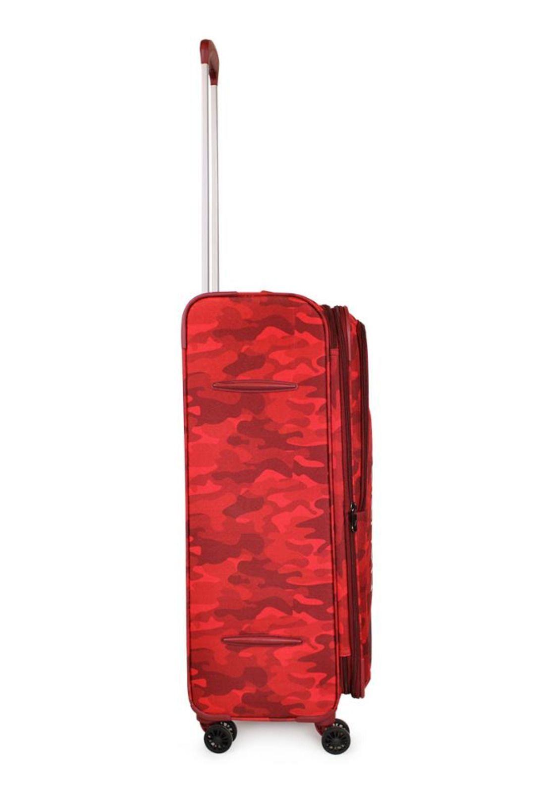 Maleta blanda de tela Barham M roja Nautica-6