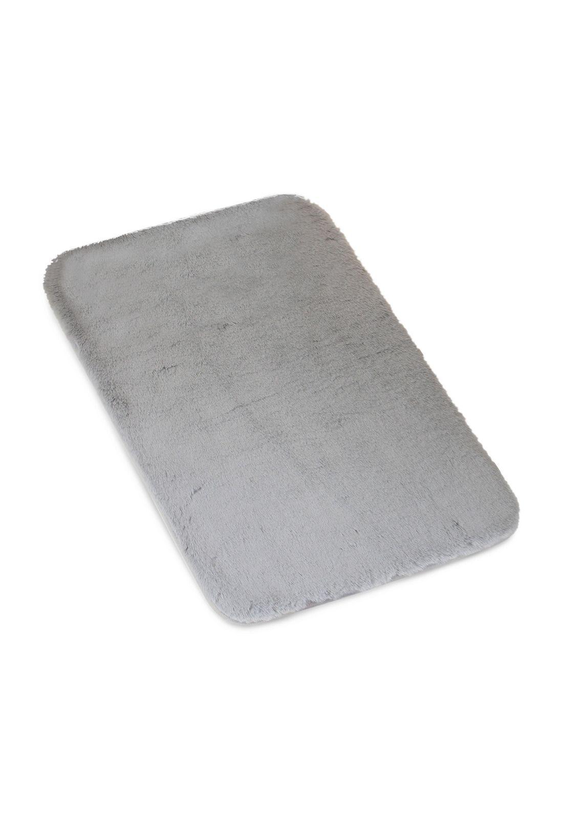 Alfombra de baño Nautica Home ultra suave 50x80cm Gris claro-3