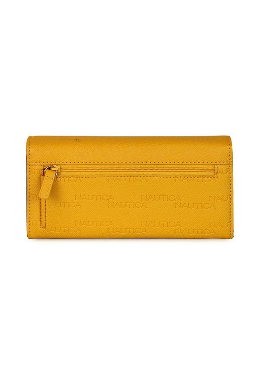 Billetera de mujer Sunset amarillo Nautica-3