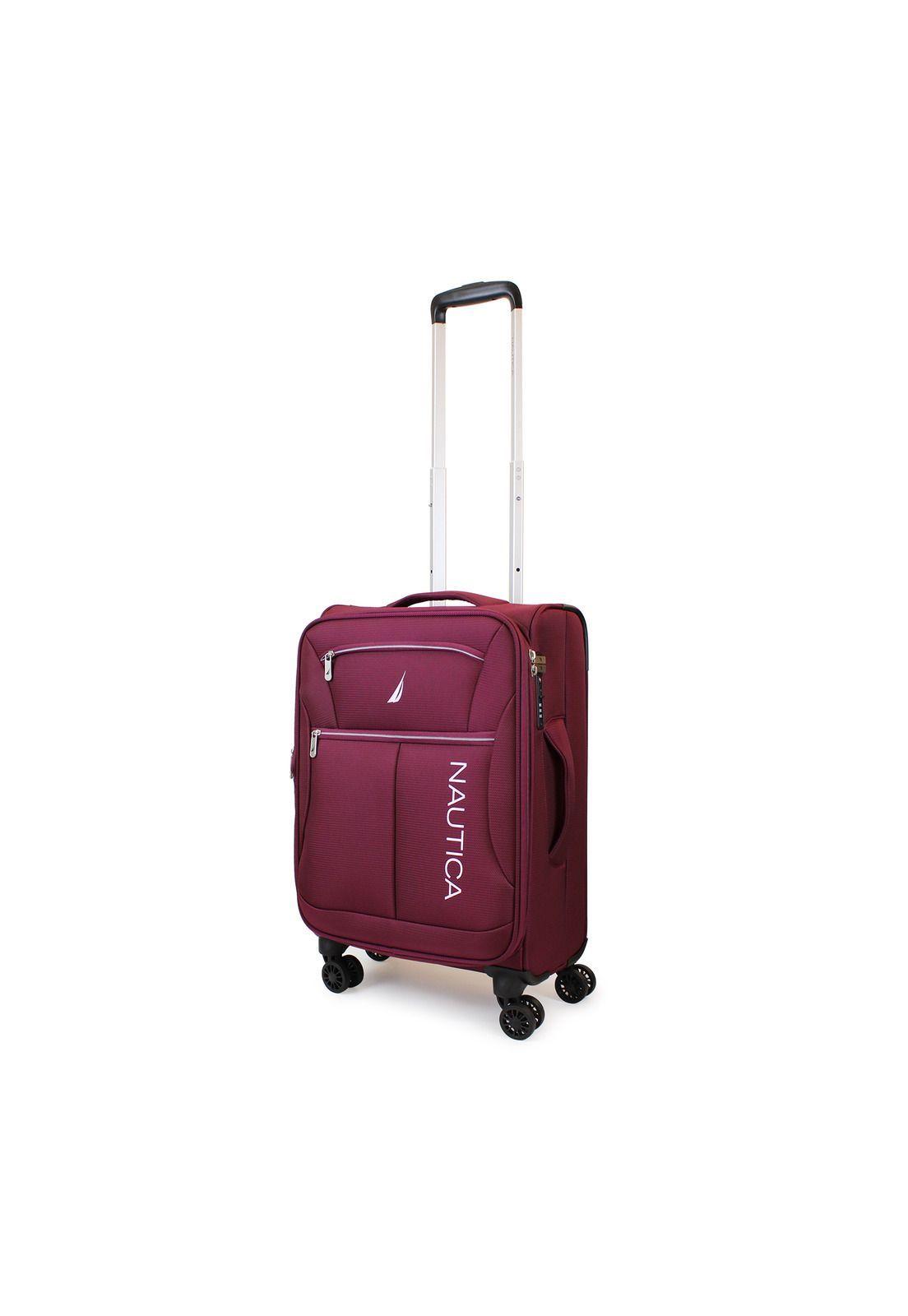 Maleta blanda de tela S de cabina Nautica Valencia 10kg burdeo-6