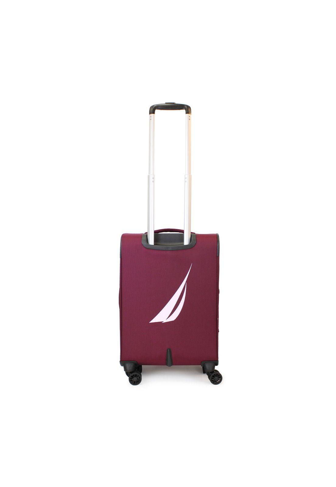 Maleta blanda de tela S de cabina Nautica Valencia 10kg burdeo-7