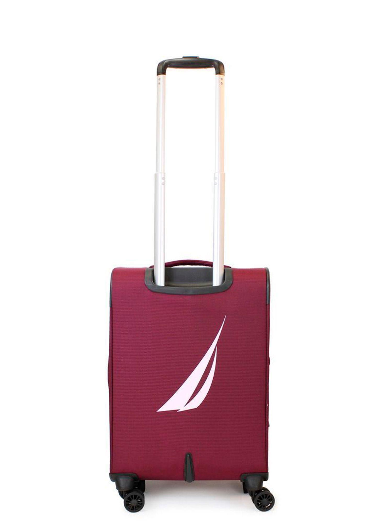 Maleta blanda de tela S de cabina Nautica Valencia 10kg burdeo-6