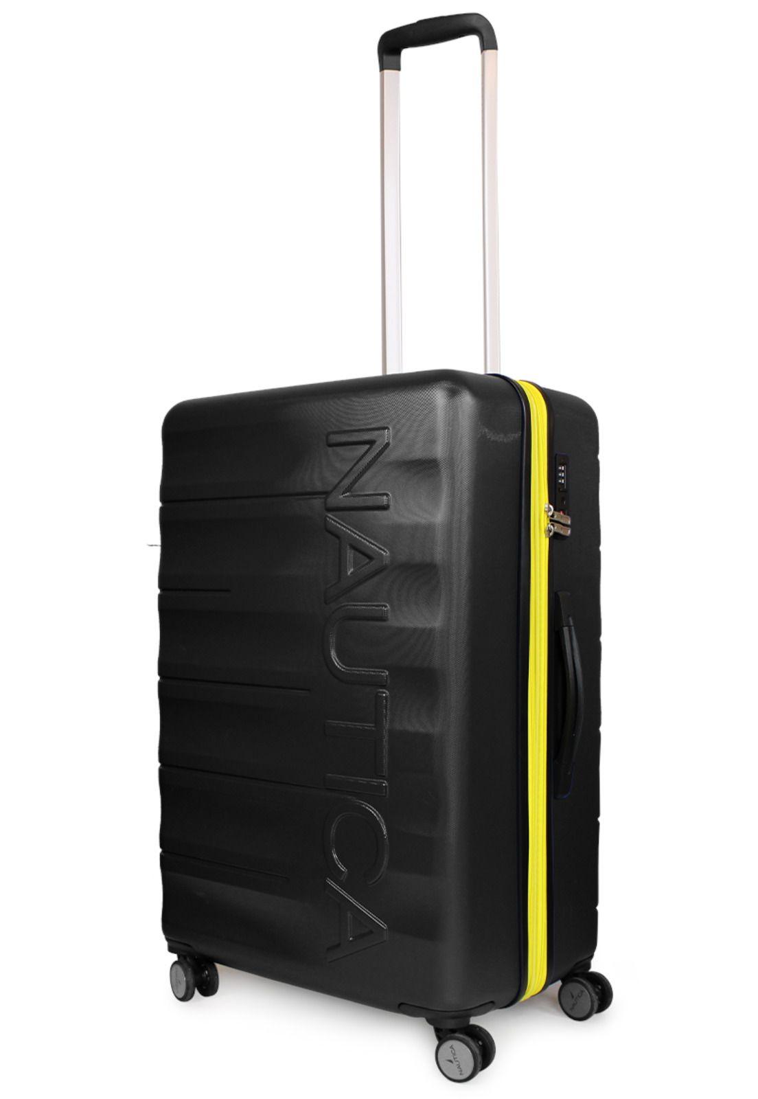 Maleta mediana Ibiza M 20kg negro Nautica-5