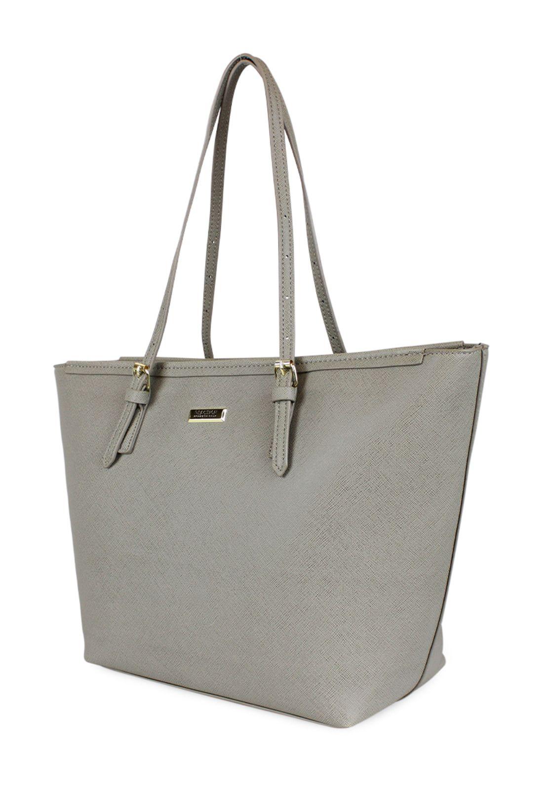 Pack Kenneth cole Cartera Tempo gris + Pañuelo Oni negro-2