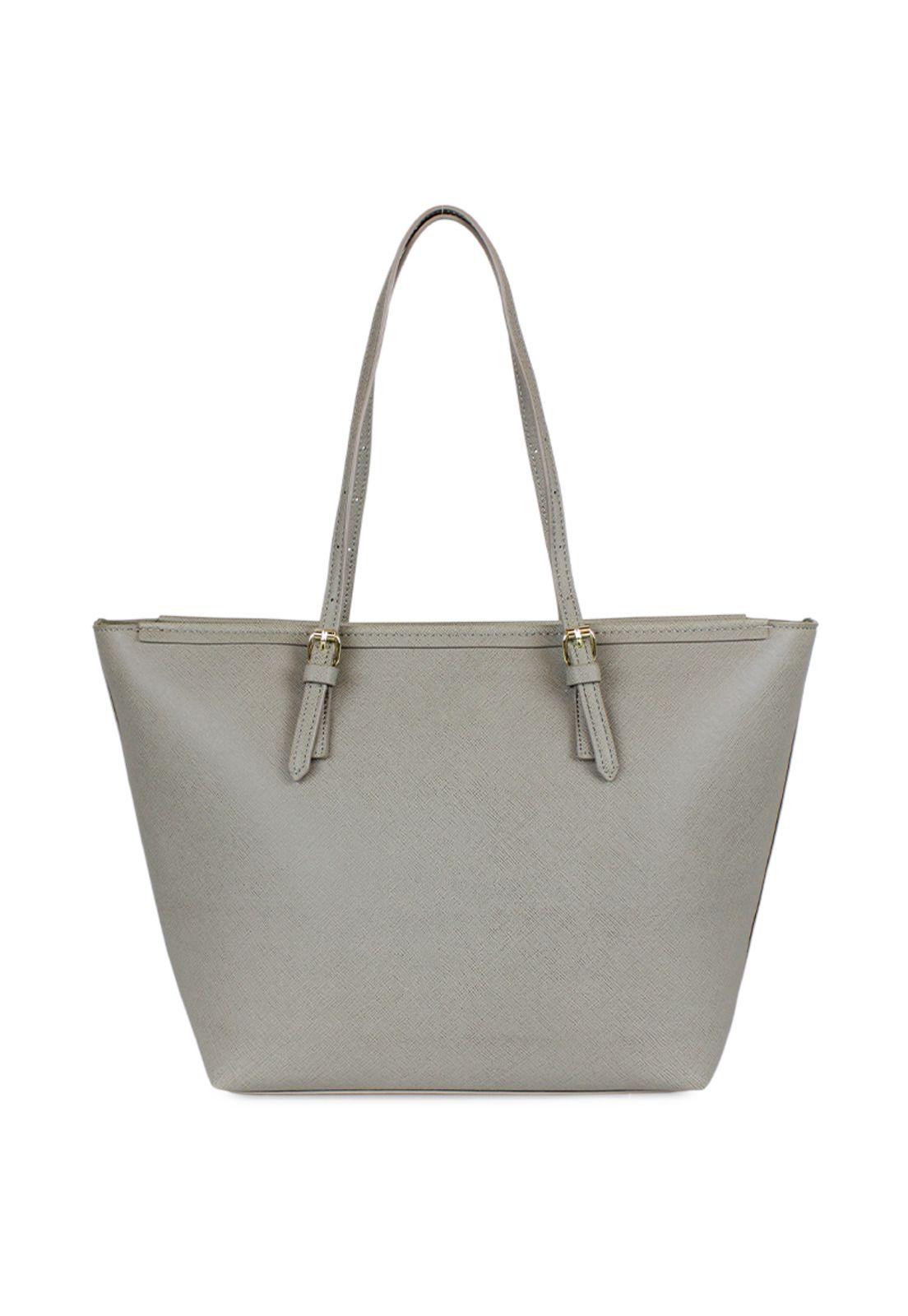 Pack Kenneth cole Cartera Tempo gris + Pañuelo Oni negro-3