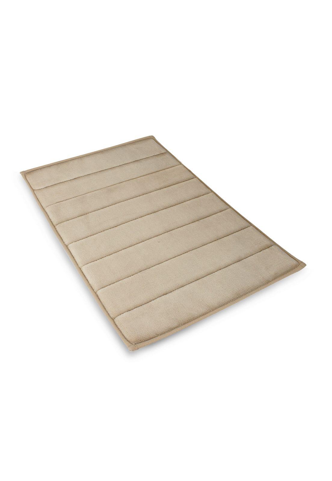 Alfombra de baño Nautica 40x60cm coralina ultra suave beige-4
