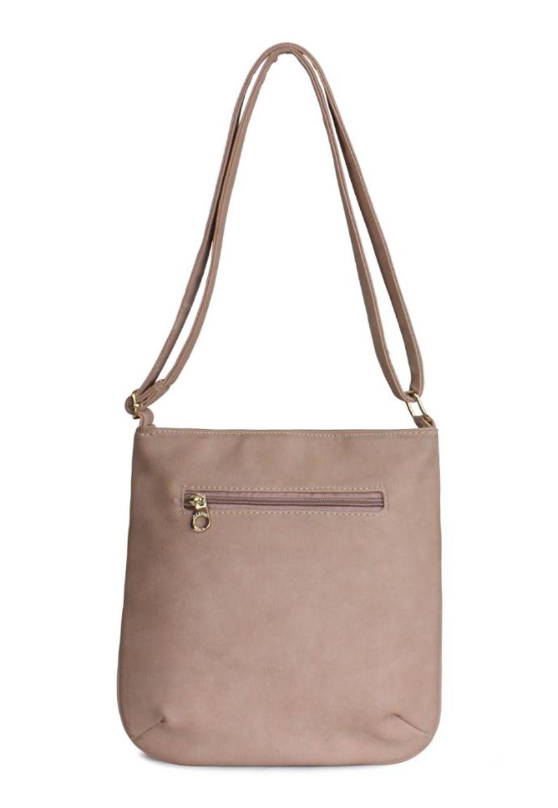 Cartera Flower rosado palo Carven-1