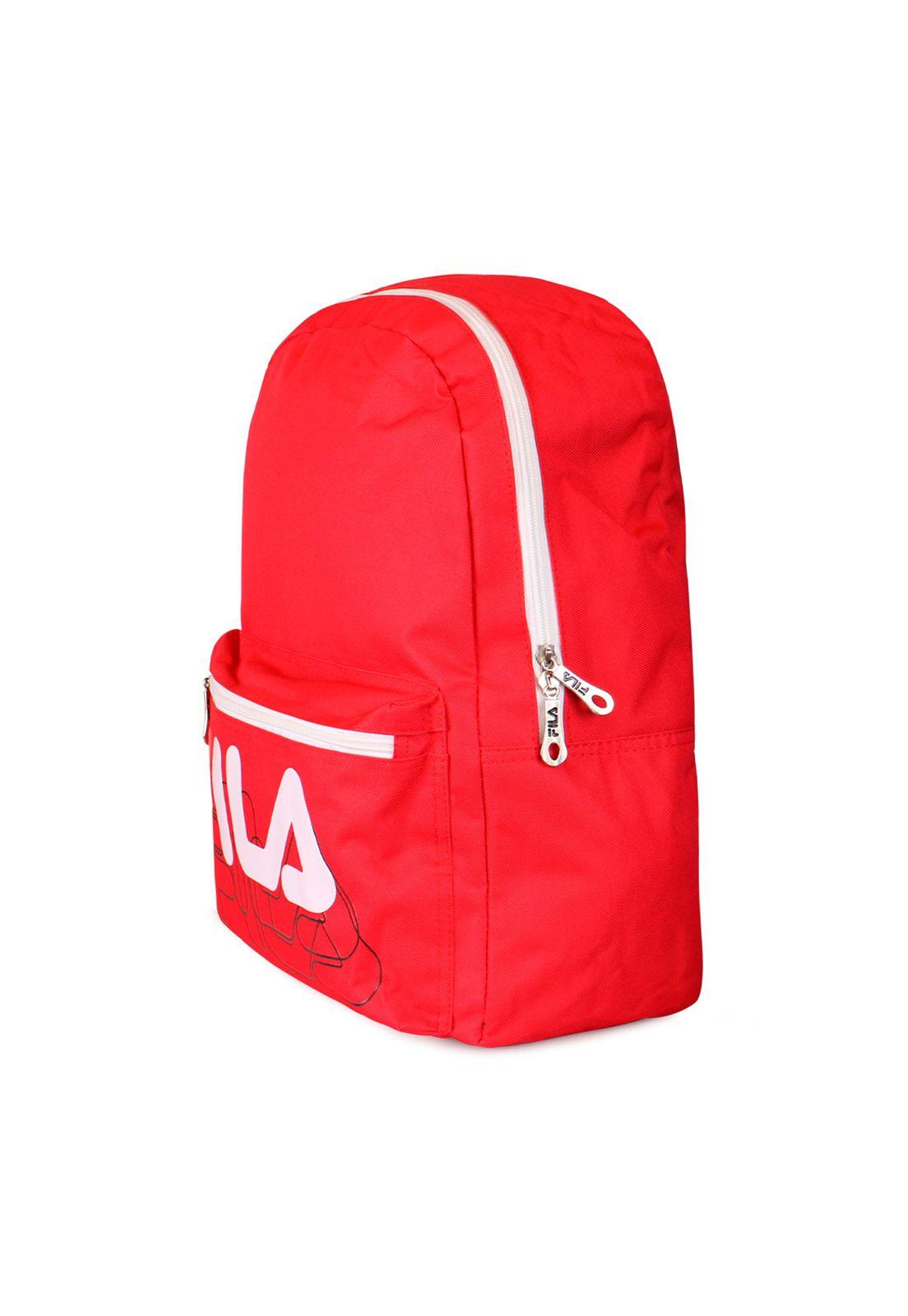 Mochila FILA Artur roja + Candado-2