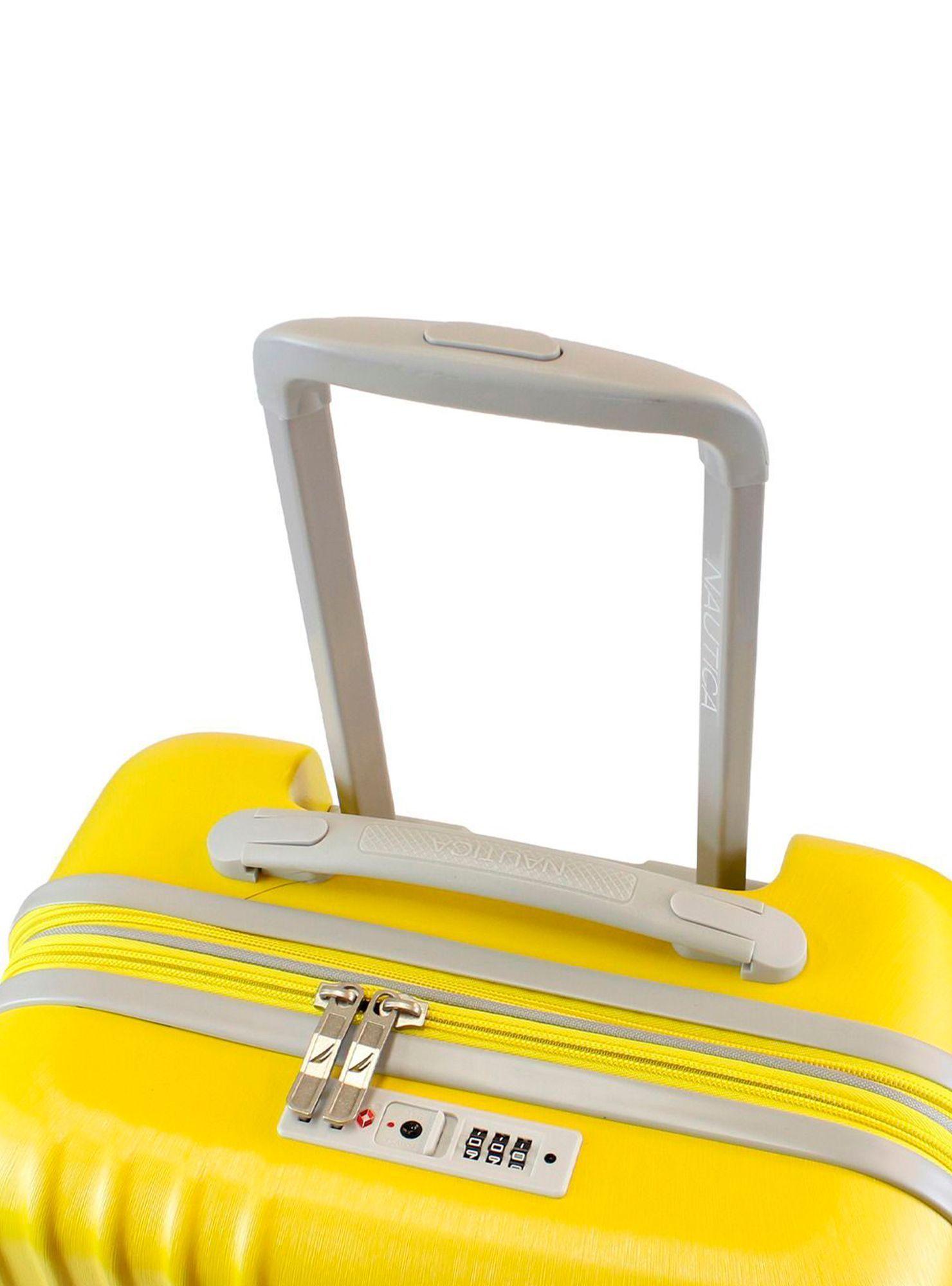 Maleta mediana Nautica Summer 20kg amarillo-3