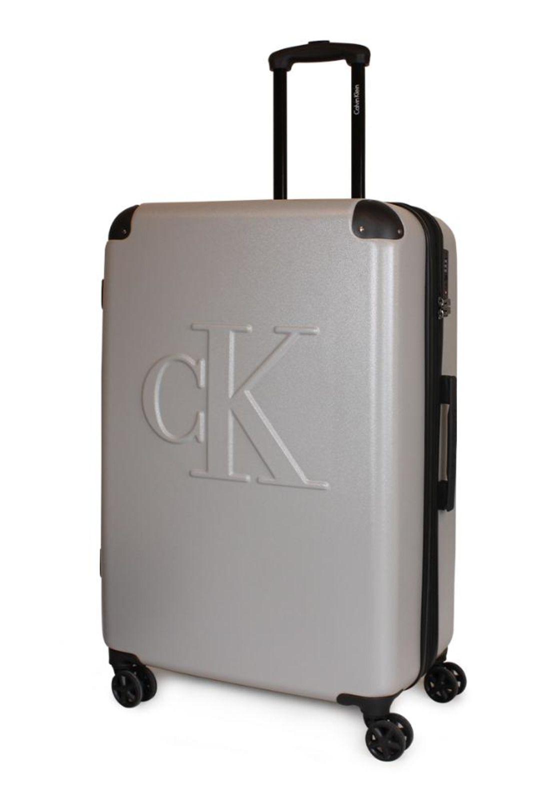 Maleta L grande Cadillac 23kg gris Calvin Klein-6