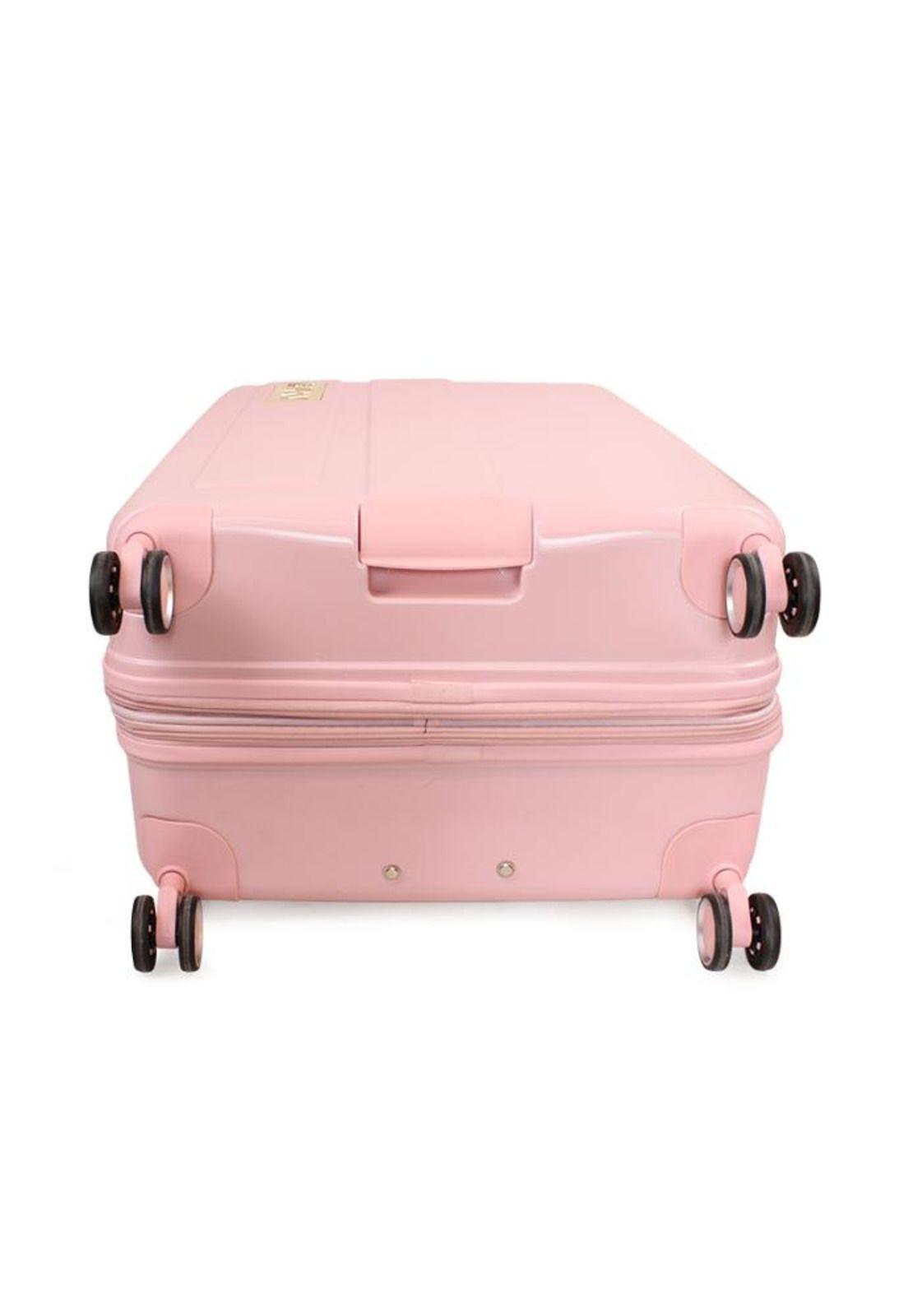 Pack 2 maletas City Block S de cabina + Mediana pink DKNY-3