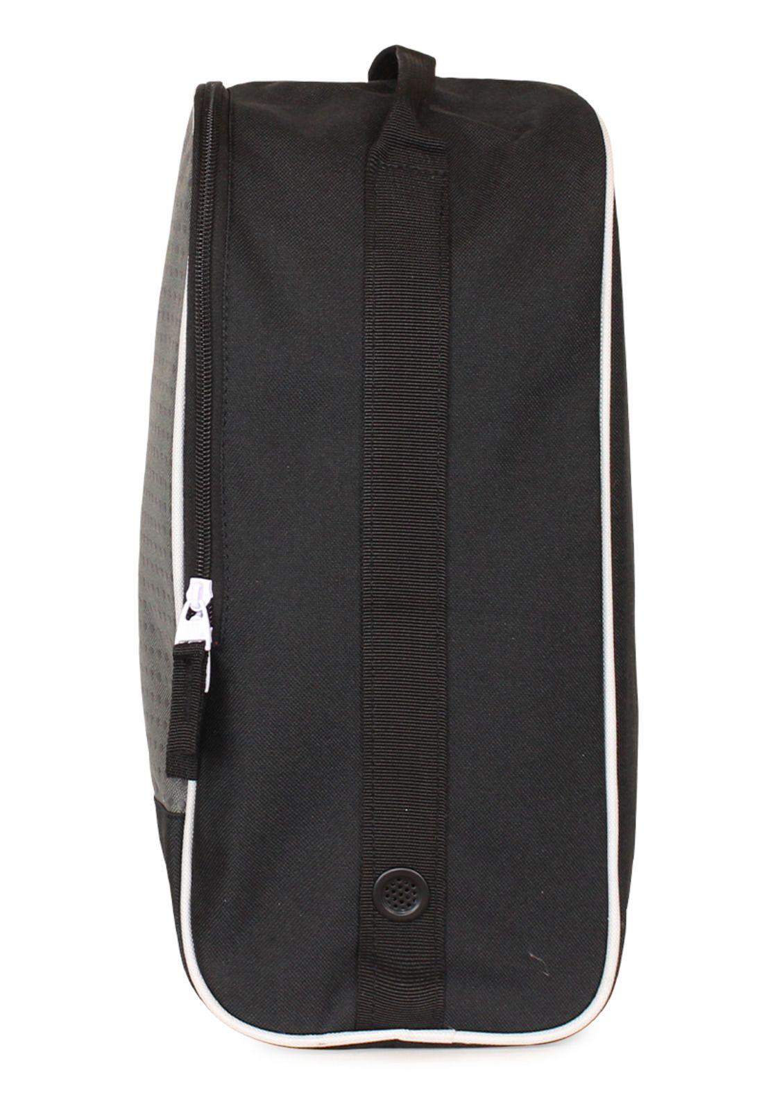 Bolso botinero para zapatos Wilson Manchester negro-gris-2