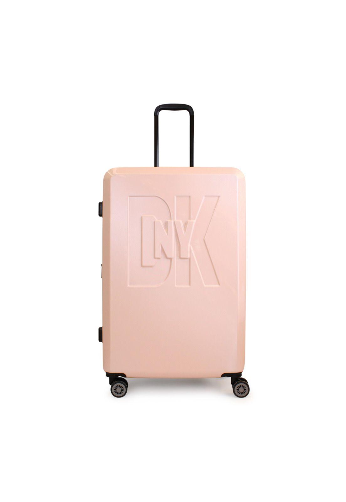 Pack 2 Maletas Donna Karan Luxe S 10kg + L 23kg rosa DKNY-4